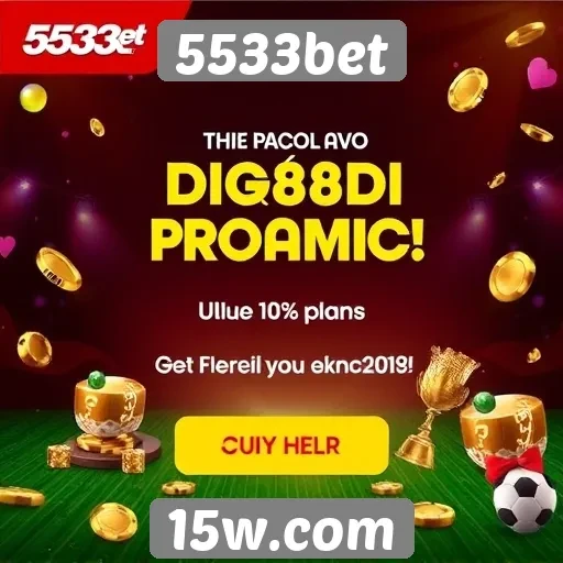 Novas promoções disponíveis no site 5533bet